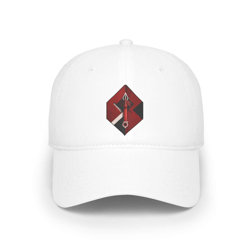 Cyber Hexa Shield Red-Black Hat | Artists' Armory