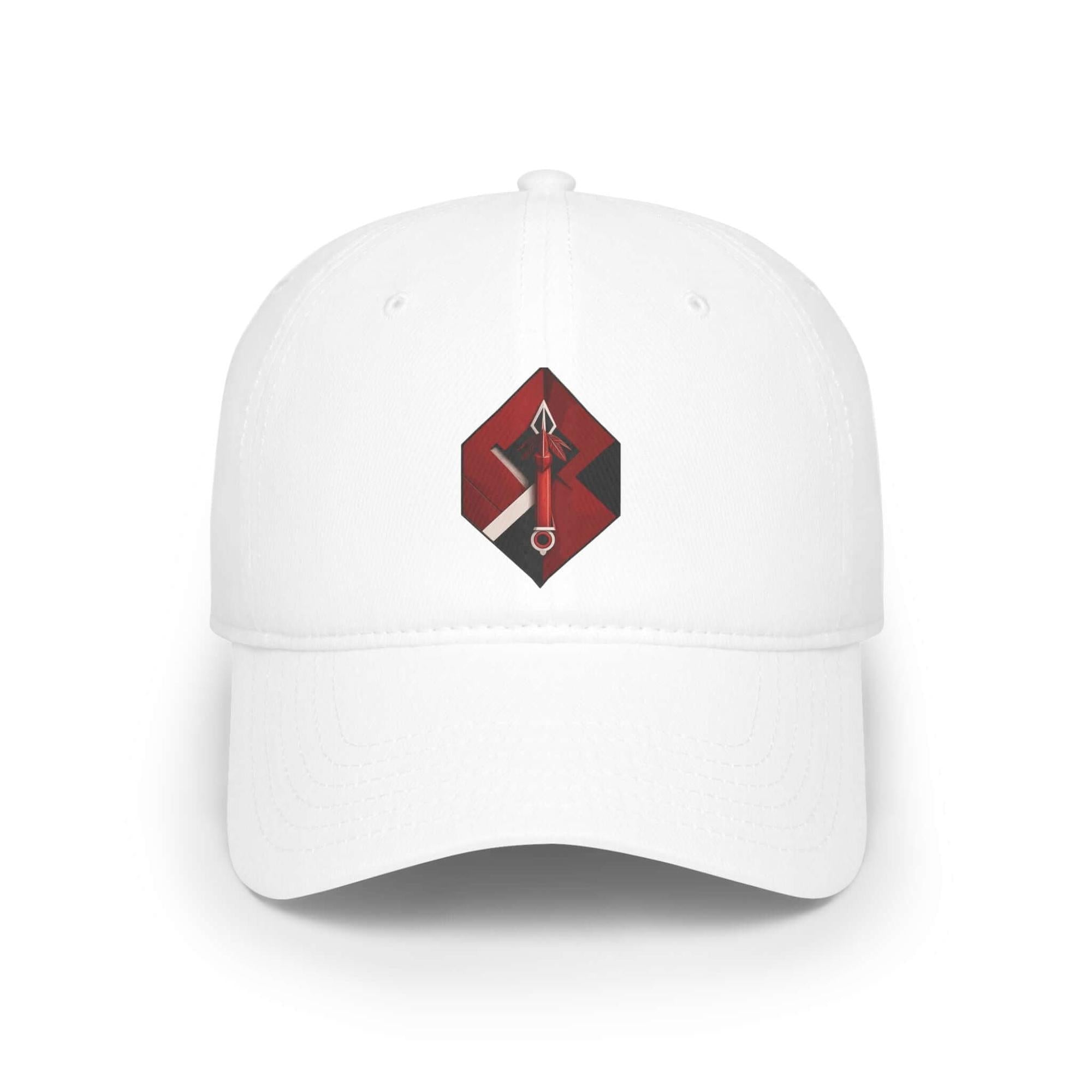 Cyber Hexa Shield Red-Black Hat | Artists' Armory