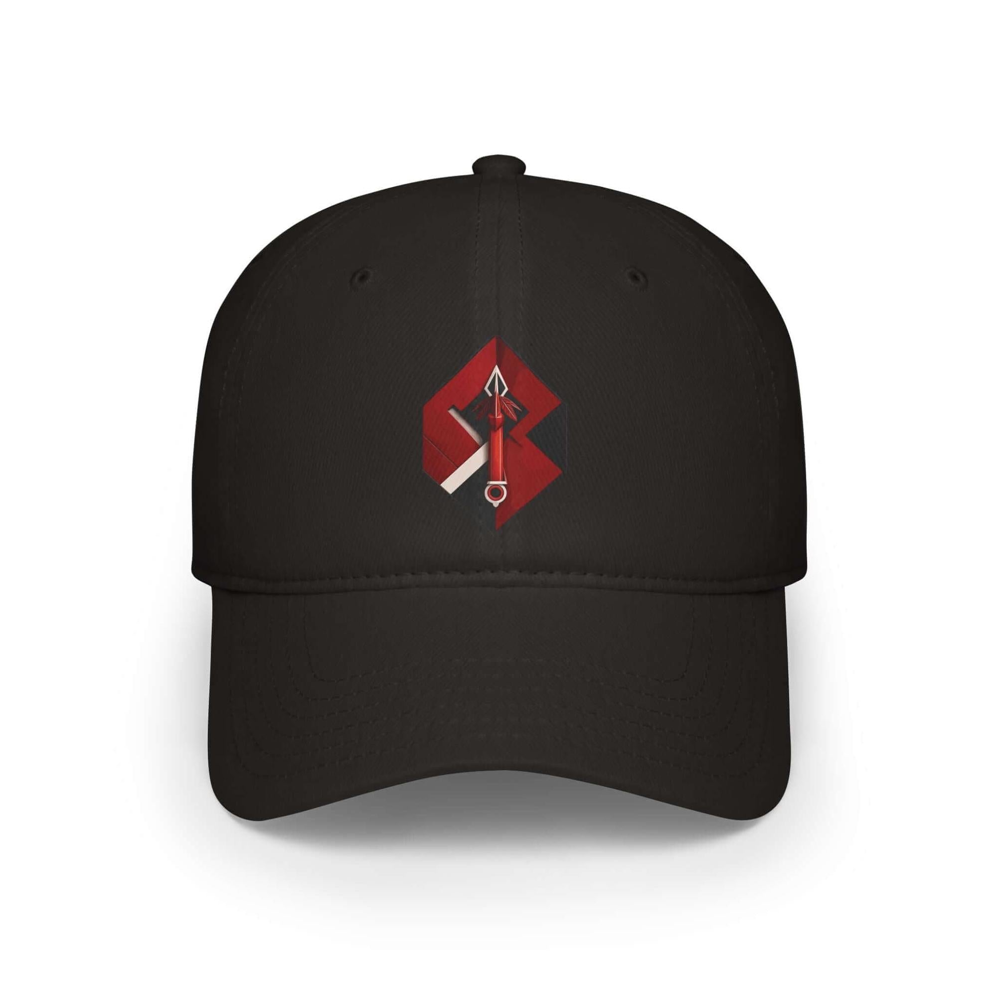 Cyber Hexa Shield Red-Black Hat | Artists' Armory