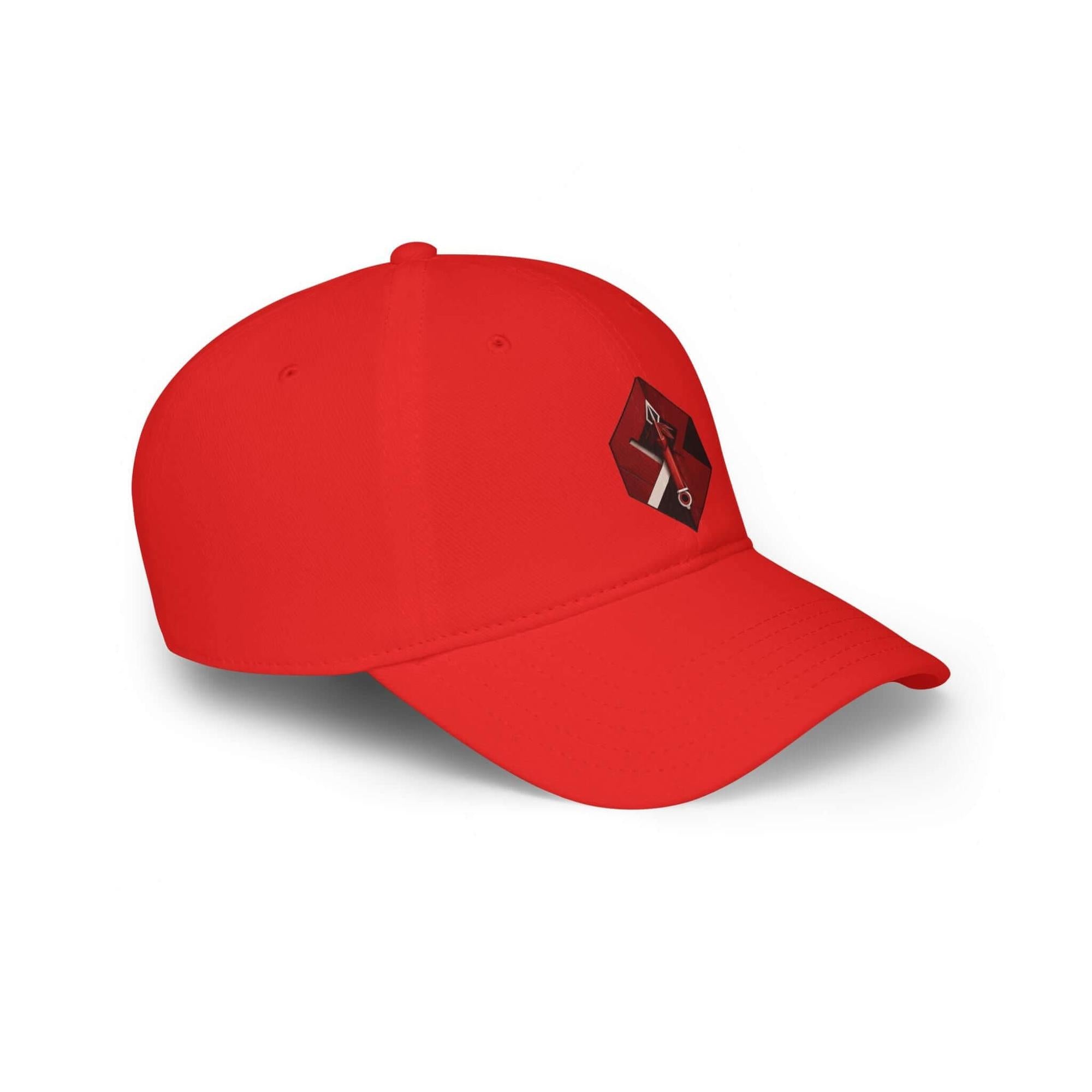 Cyber Hexa Shield Red-Black Hat | Artists' Armory