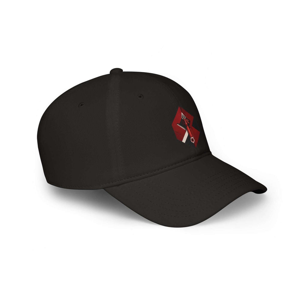 Cyber Hexa Shield Red-Black Hat | Artists' Armory