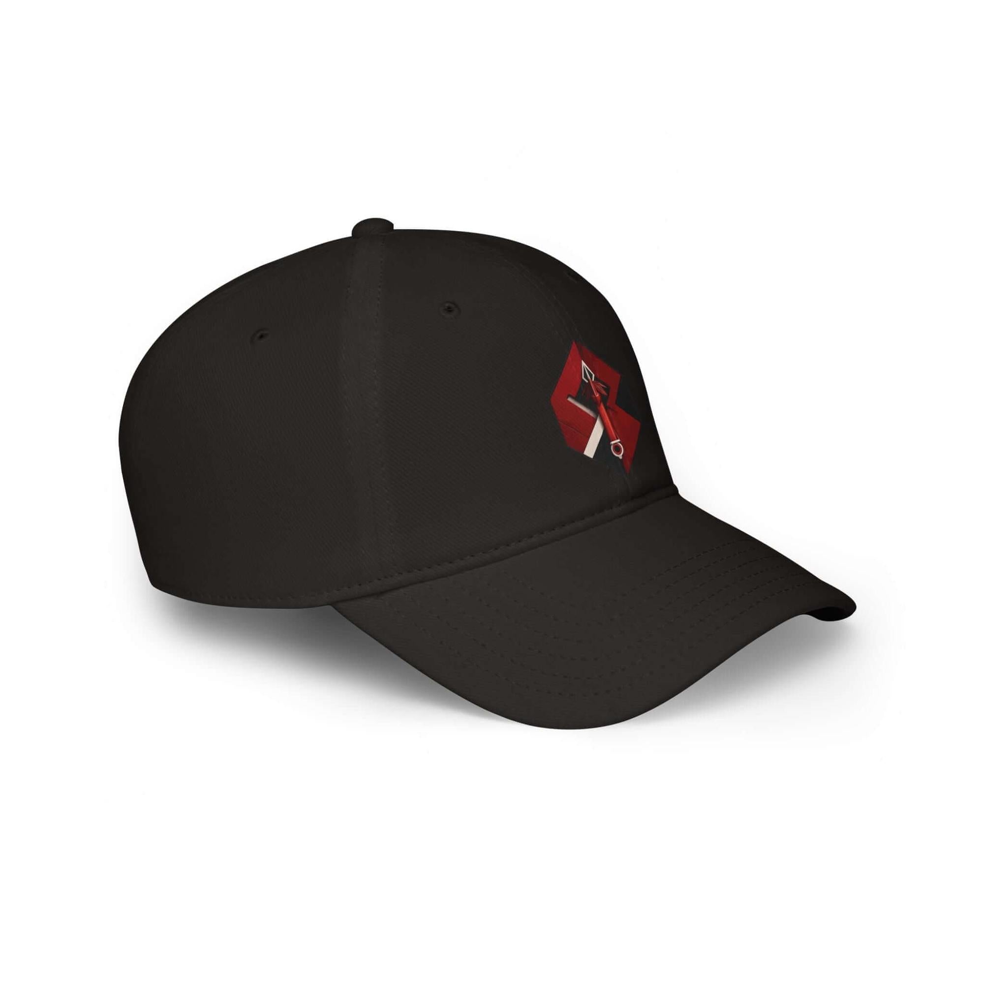Cyber Hexa Shield Red-Black Hat | Artists' Armory