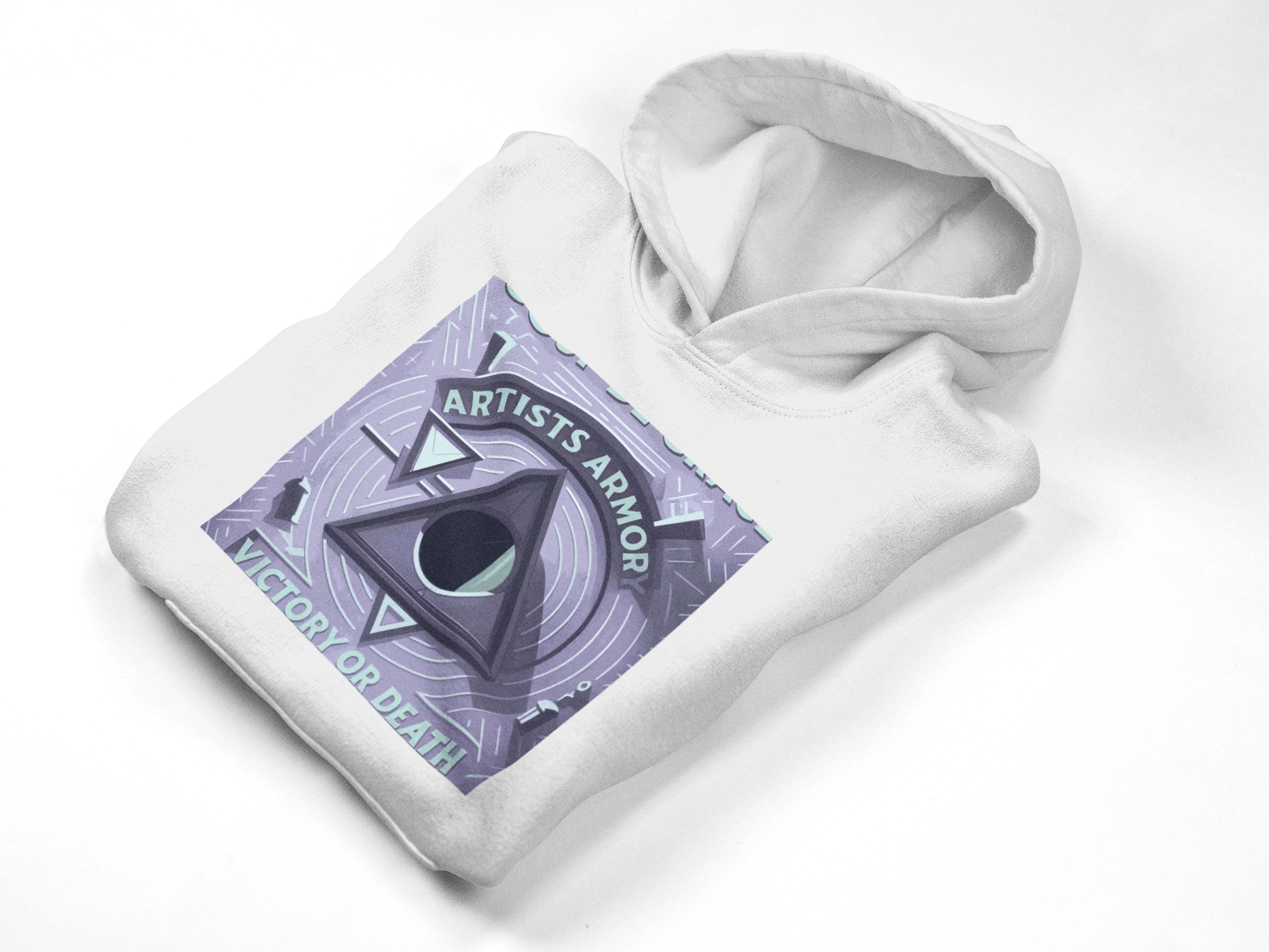 Fly Pyramid Hoodie | Indigo Cosmic Streetwear | Artists' Armory