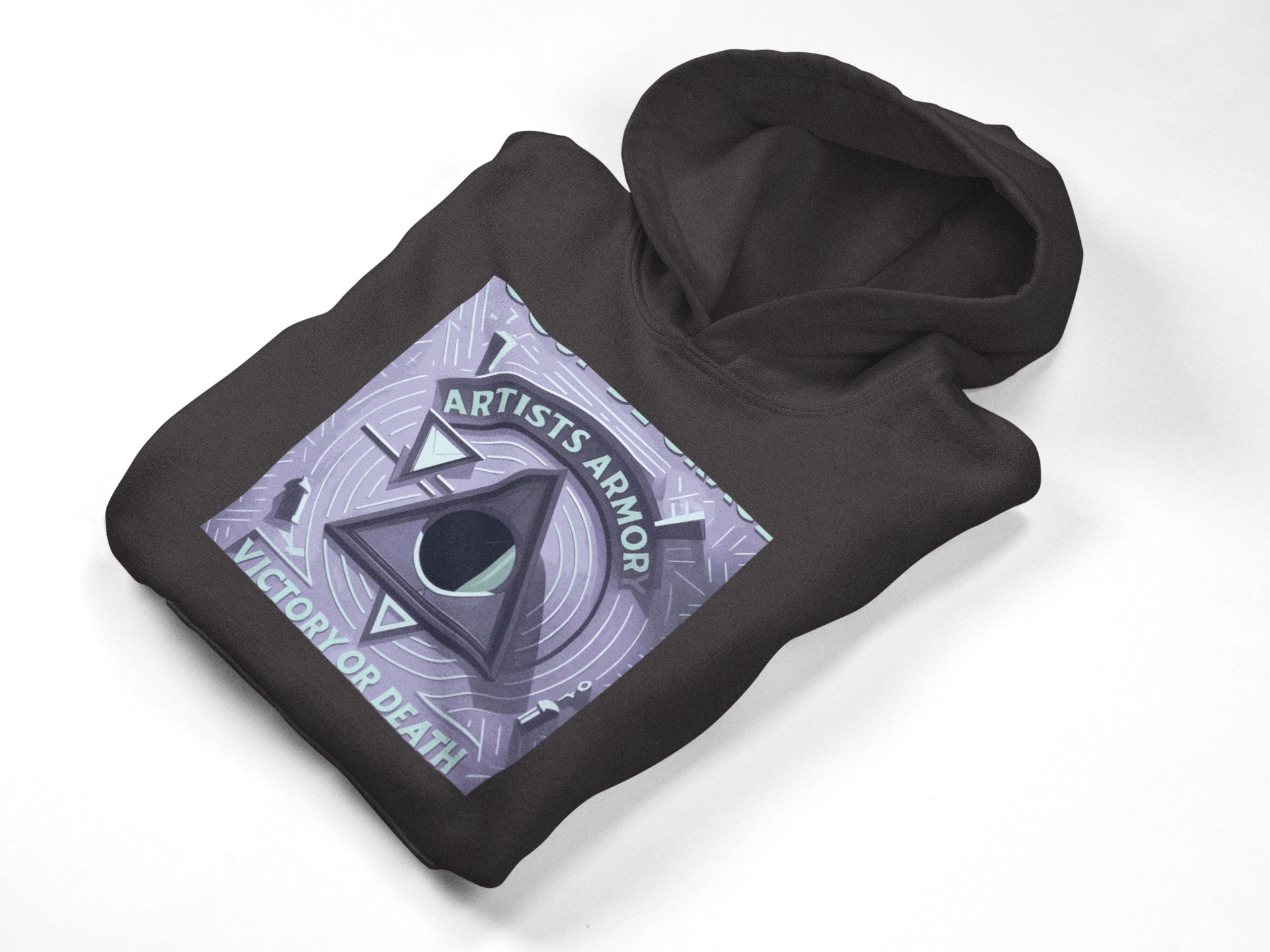 Fly Pyramid Hoodie | Indigo Cosmic Streetwear | Artists' Armory