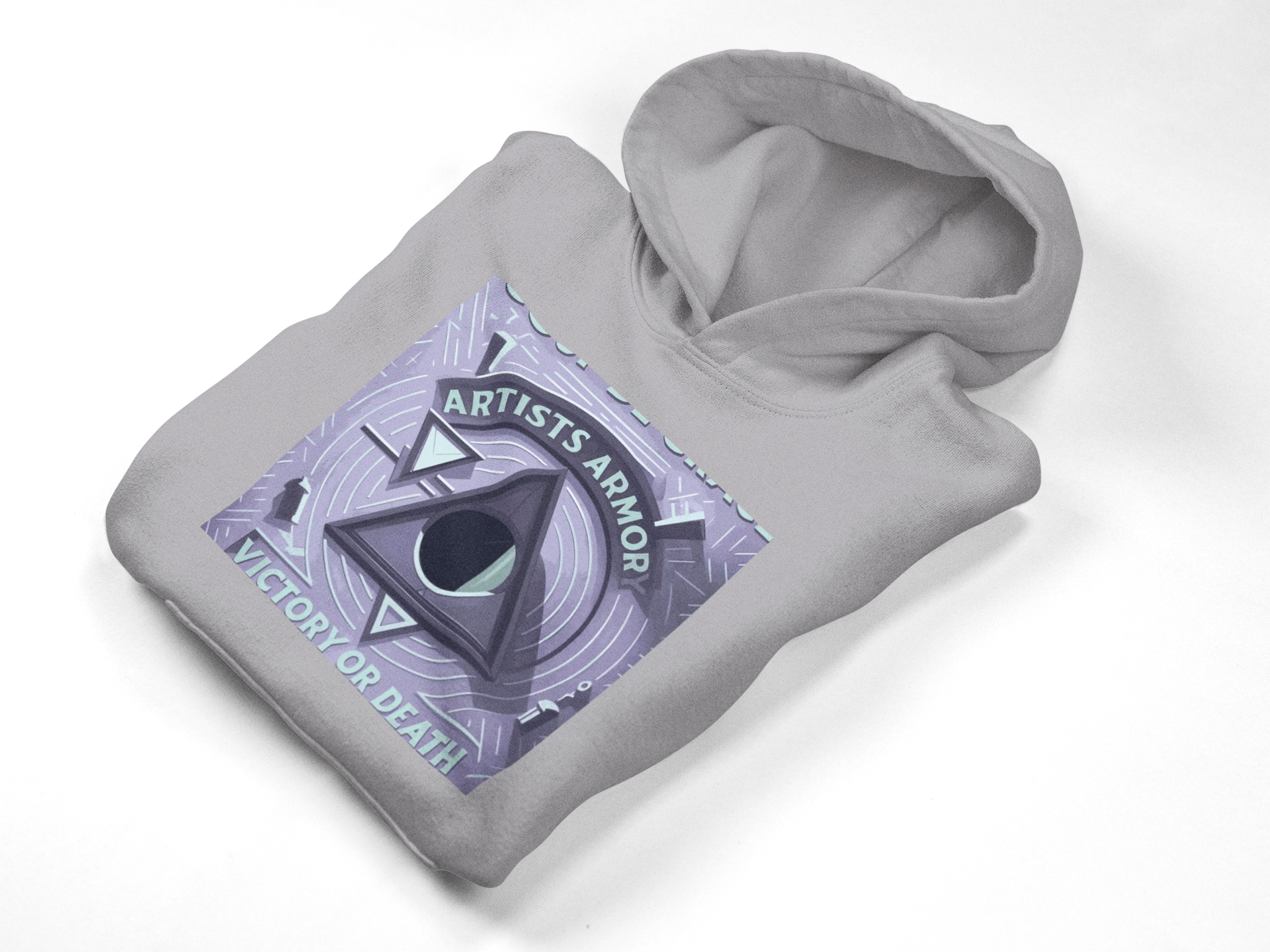 Fly Pyramid Hoodie | Indigo Cosmic Streetwear | Artists' Armory
