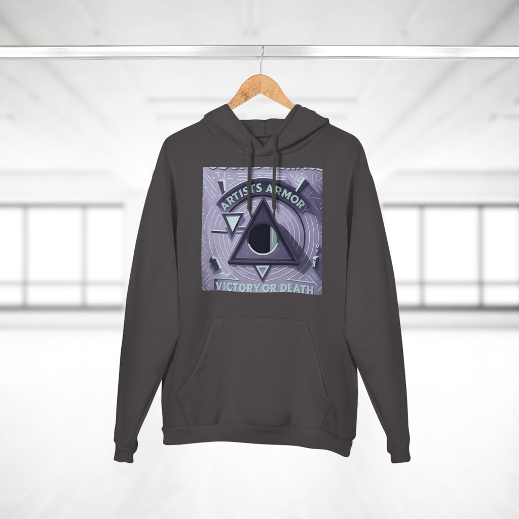 Fly Pyramid Hoodie | Indigo Cosmic Streetwear | Artists' Armory