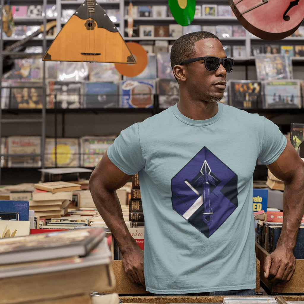 Hexa-Shield Blue Tee | Artists’ Armory
