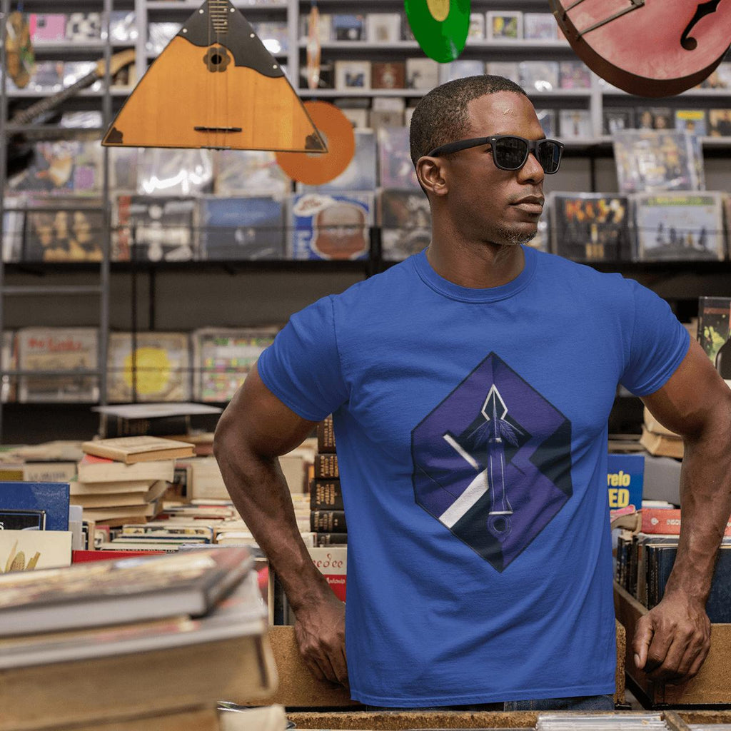 Hexa-Shield Blue Tee | Artists’ Armory