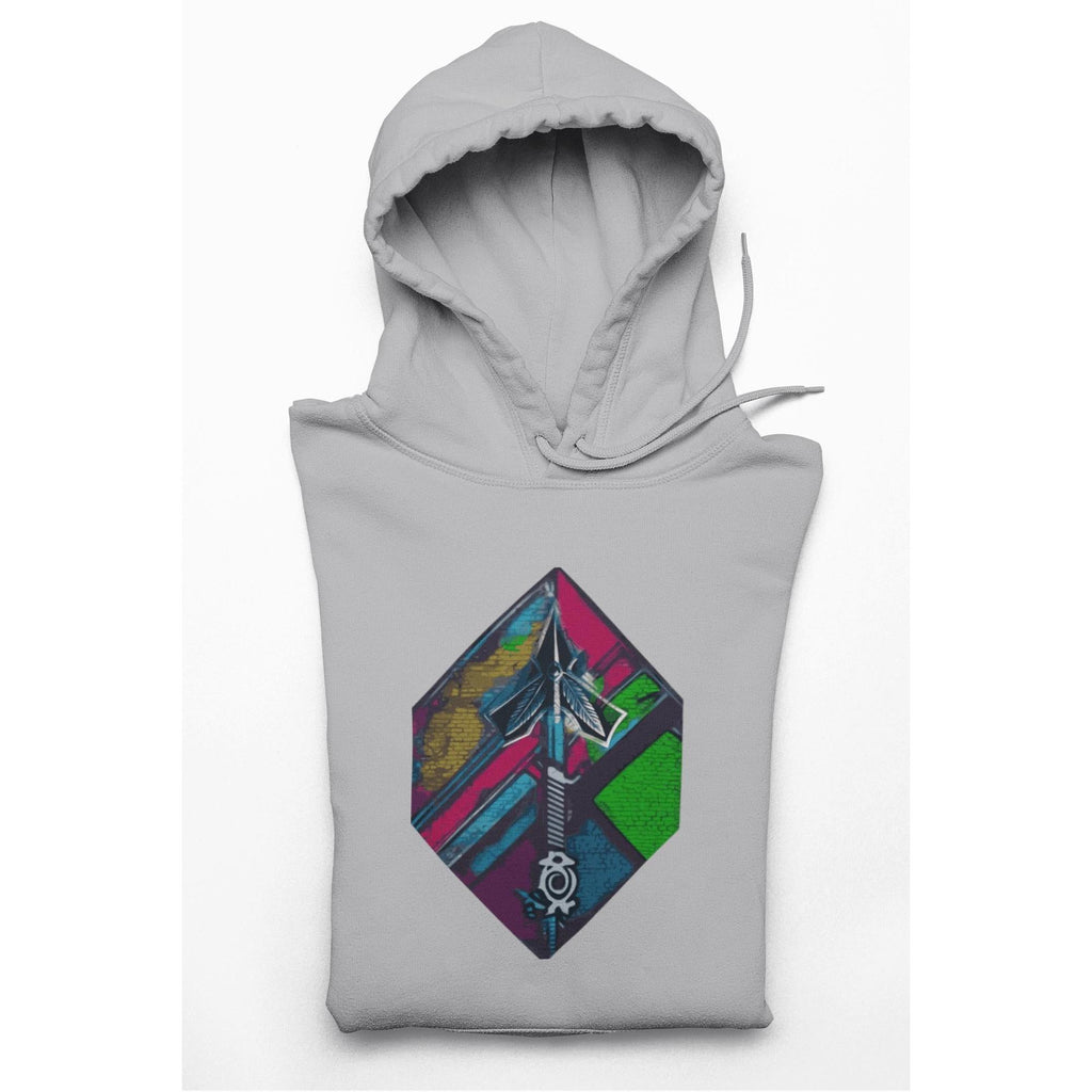 Hexa-Spear Graffiti Hoodie | Artists’ Armory