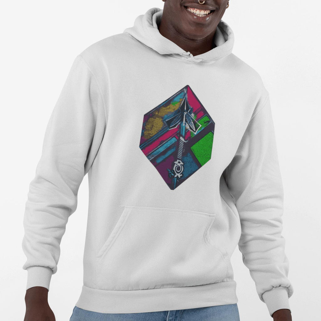 Hexa-Spear Graffiti Hoodie | Artists’ Armory