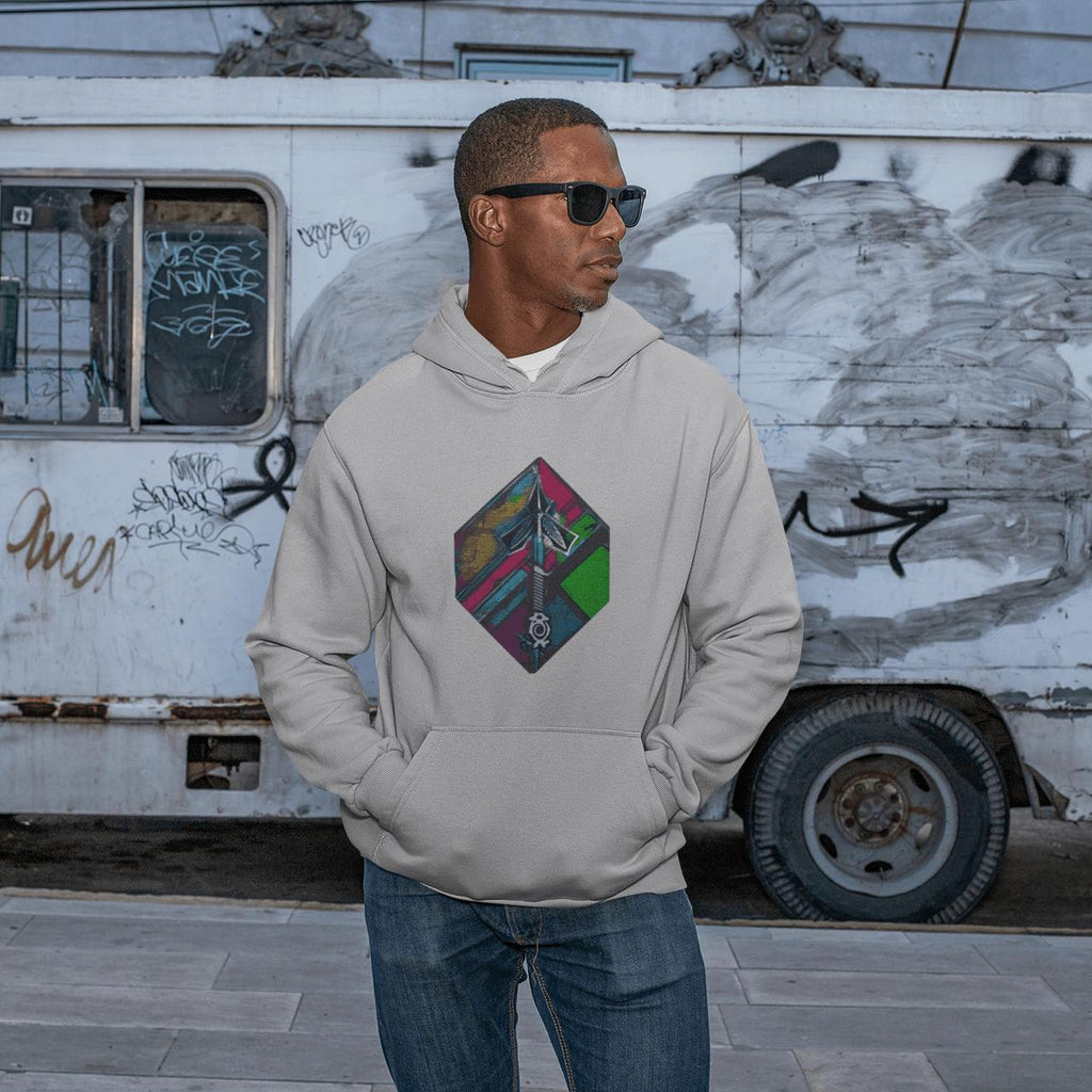 Hexa-Spear Graffiti Hoodie | Artists’ Armory