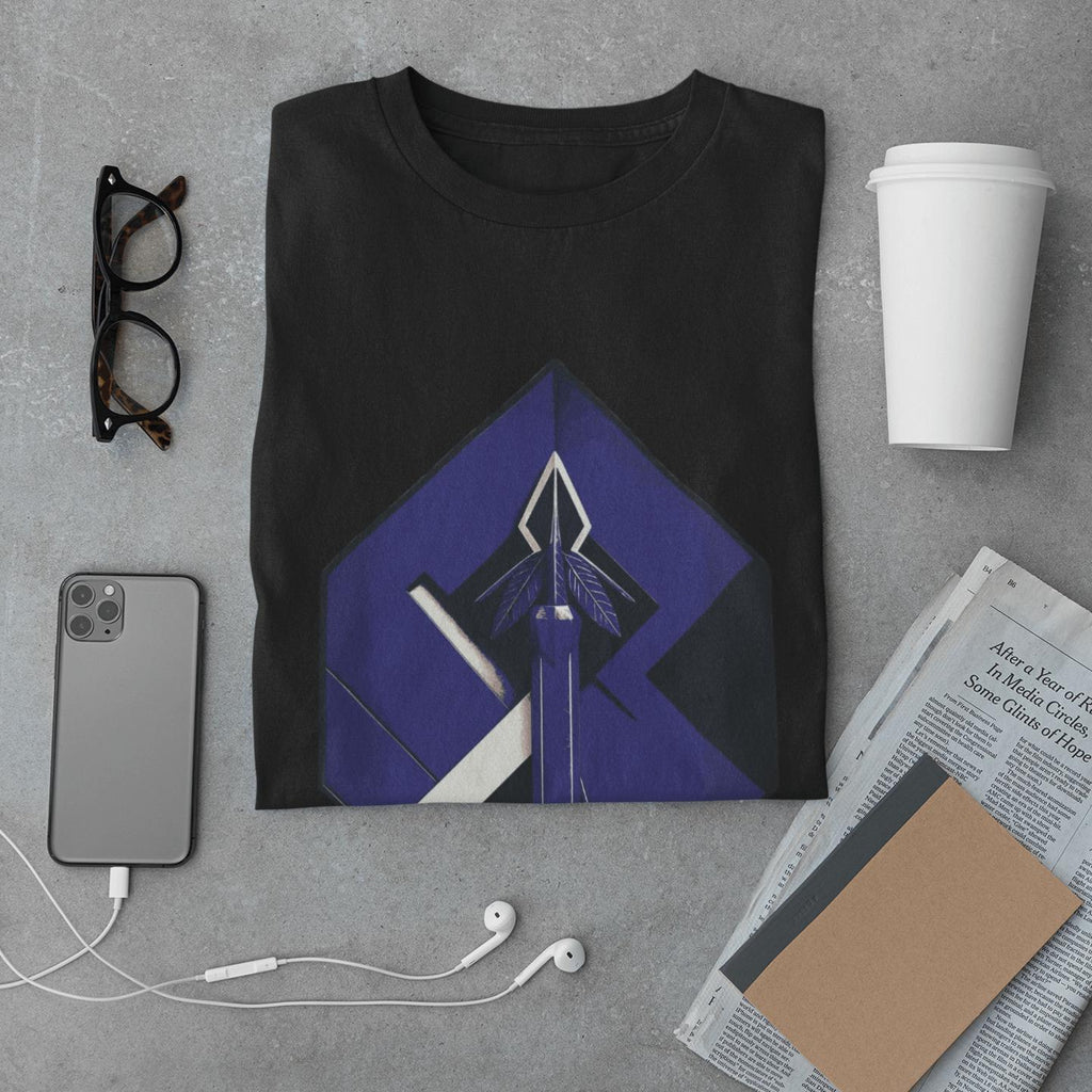 Hexa Spear T-Shirt – Blue Prism Streetwear | Artists’ Armory