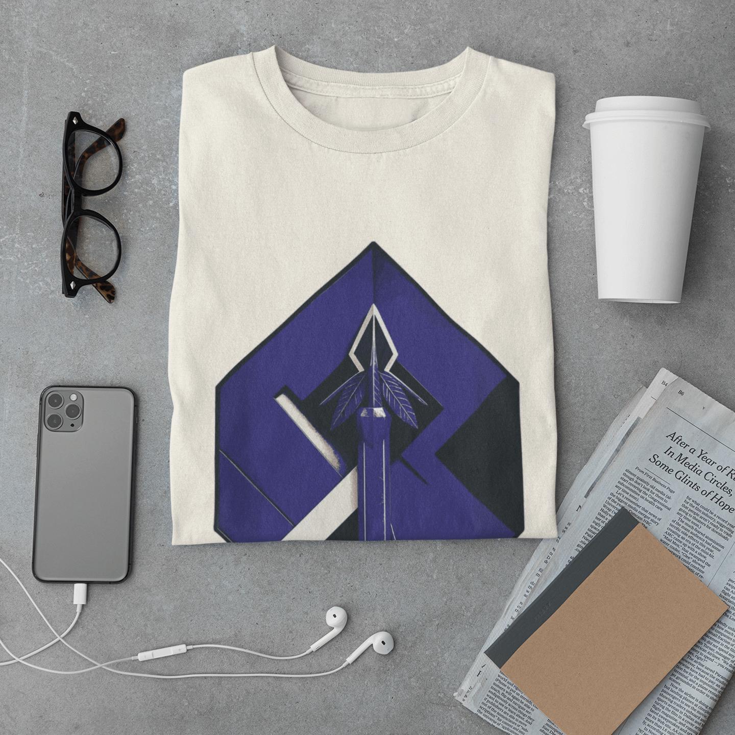 Hexa Spear T-Shirt – Blue Prism Streetwear | Artists’ Armory