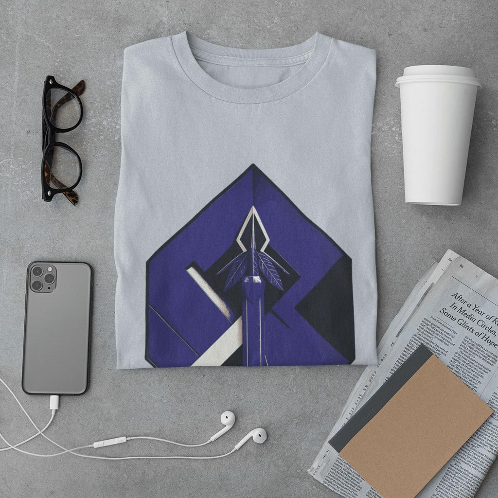 Hexa Spear T-Shirt – Blue Prism Streetwear | Artists’ Armory