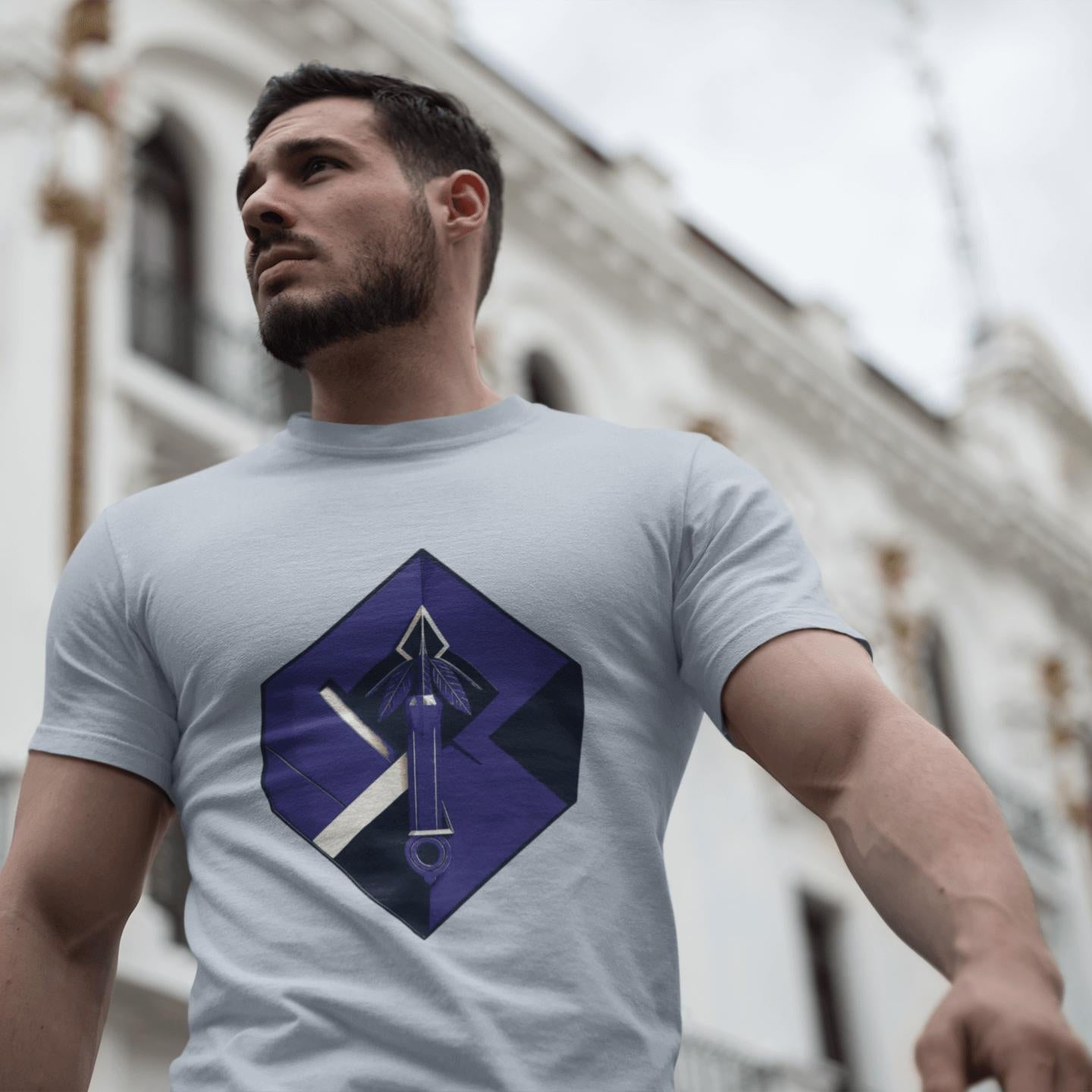 Hexa Spear T-Shirt – Blue Prism Streetwear | Artists’ Armory