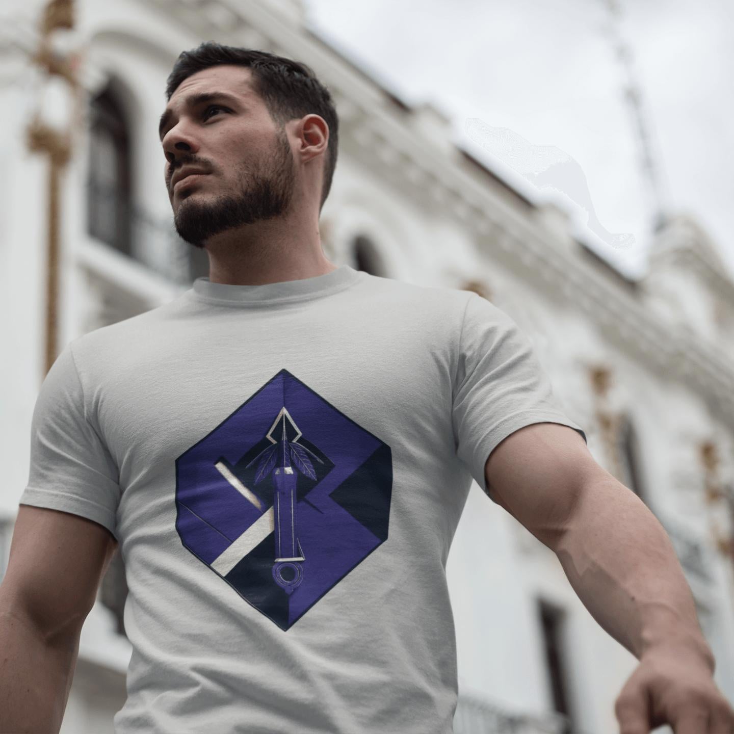 Hexa Spear T-Shirt – Blue Prism Streetwear | Artists’ Armory