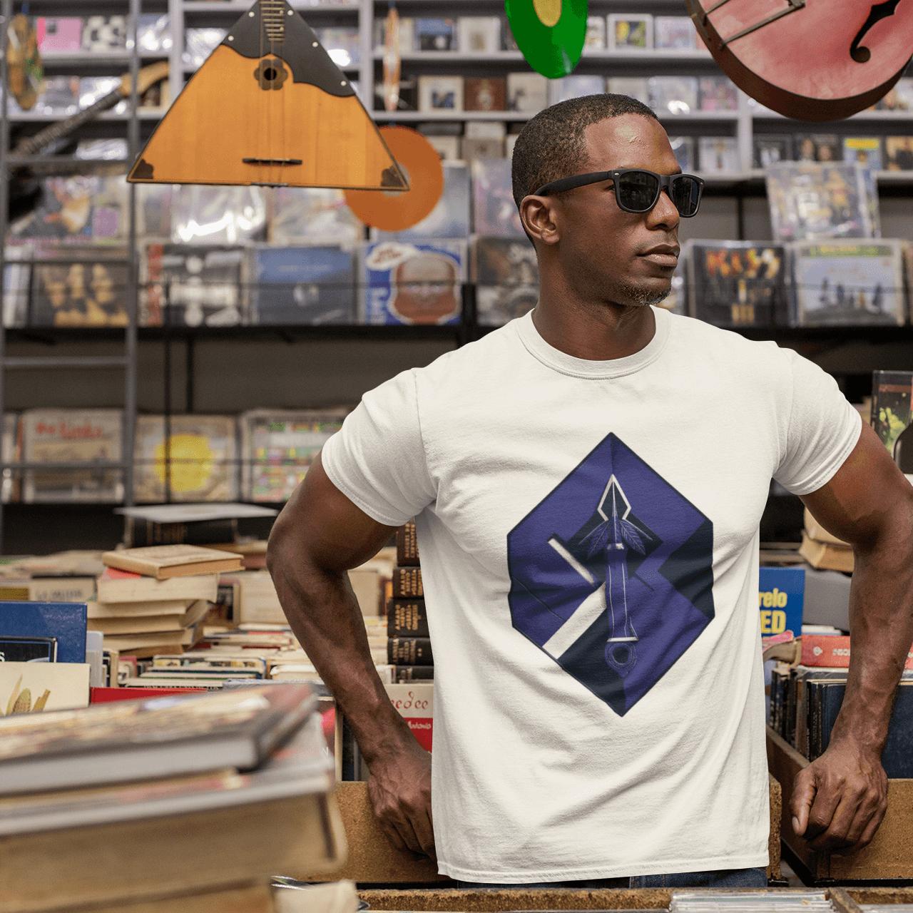 Hexa Spear T-Shirt – Blue Prism Streetwear | Artists’ Armory