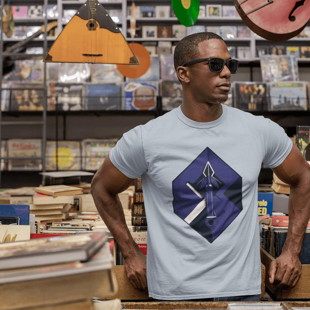 Hexa Spear T-Shirt – Blue Prism Streetwear | Artists’ Armory