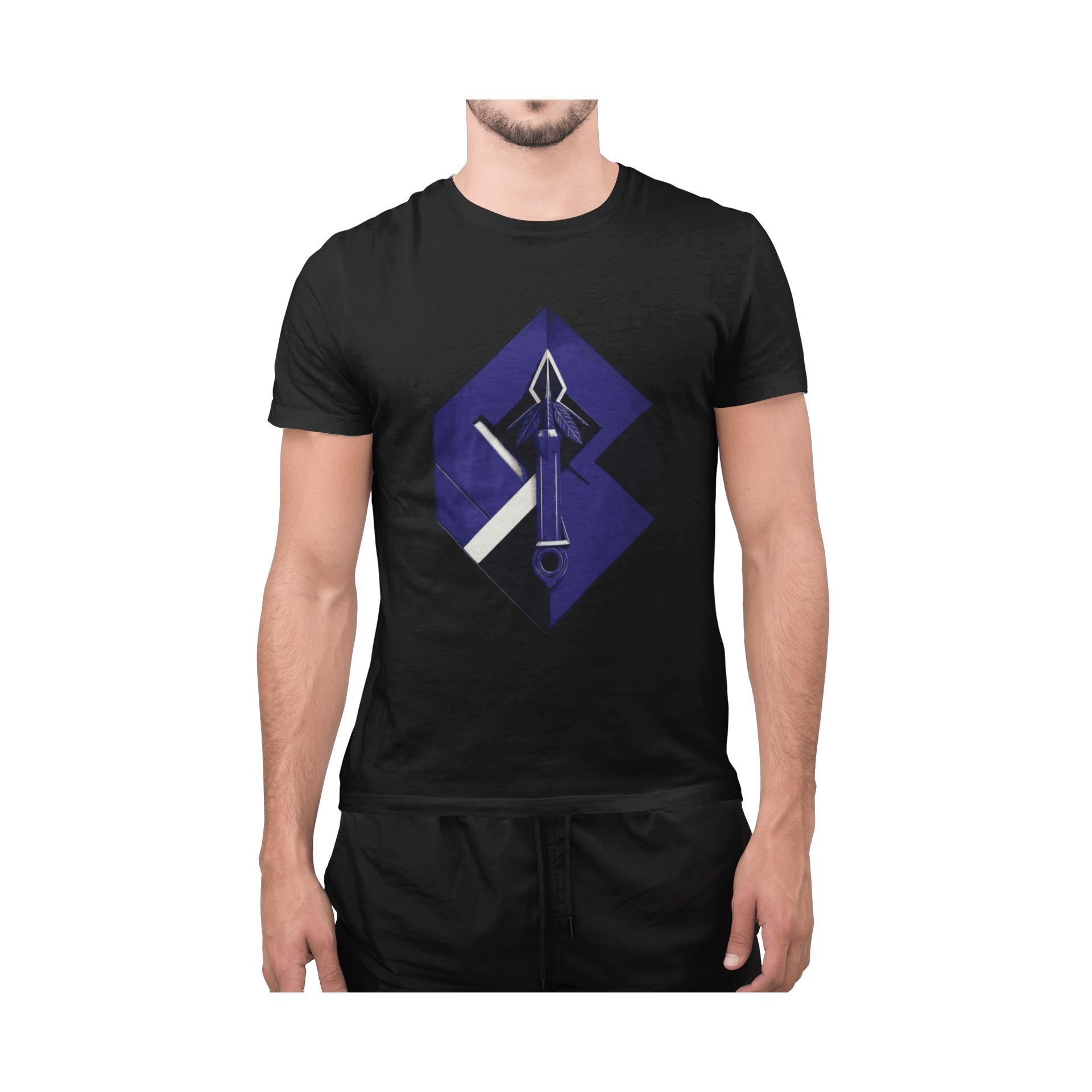 Hexa Spear T-Shirt – Blue Prism Streetwear | Artists’ Armory
