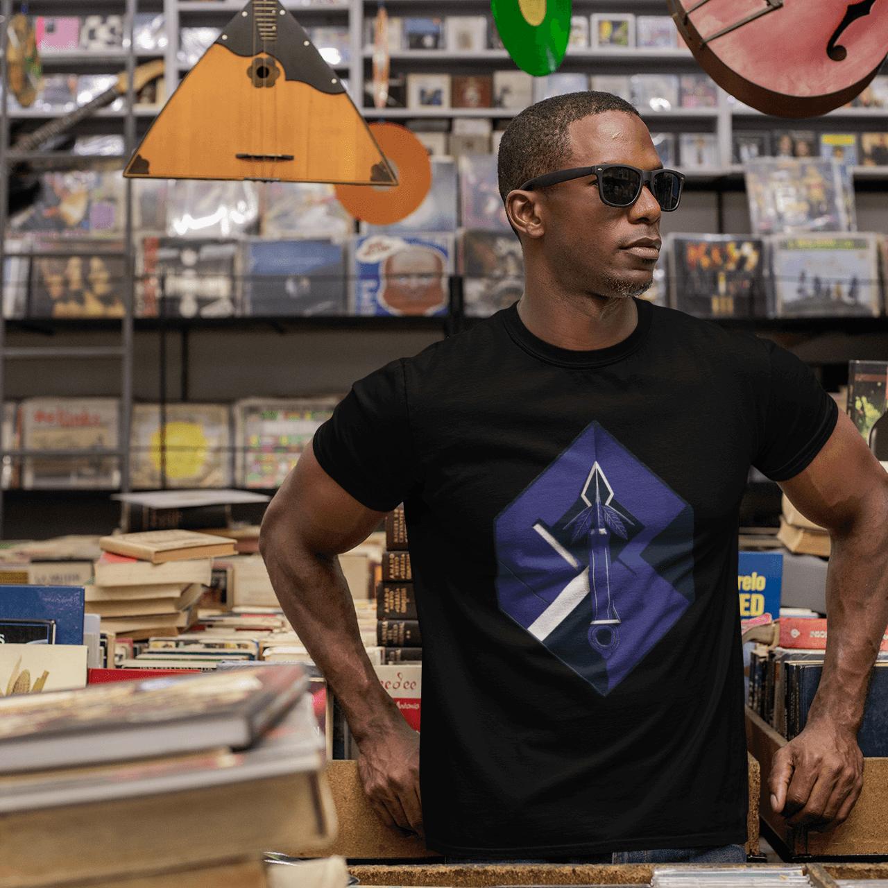 Hexa Spear T-Shirt – Blue Prism Streetwear | Artists’ Armory