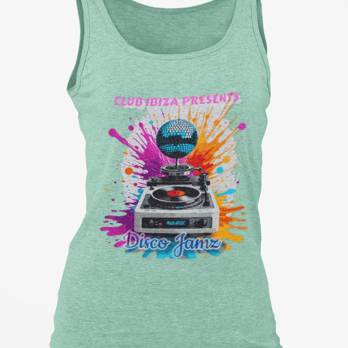 Ibiza Disco Jams Vintage Tank Top | Artists' Armory