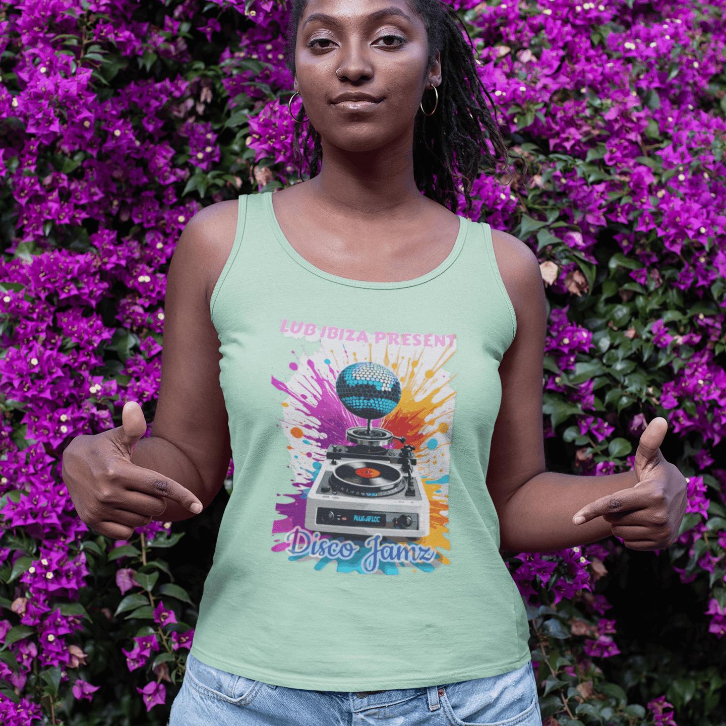 Ibiza Disco Jams Vintage Tank Top | Artists' Armory