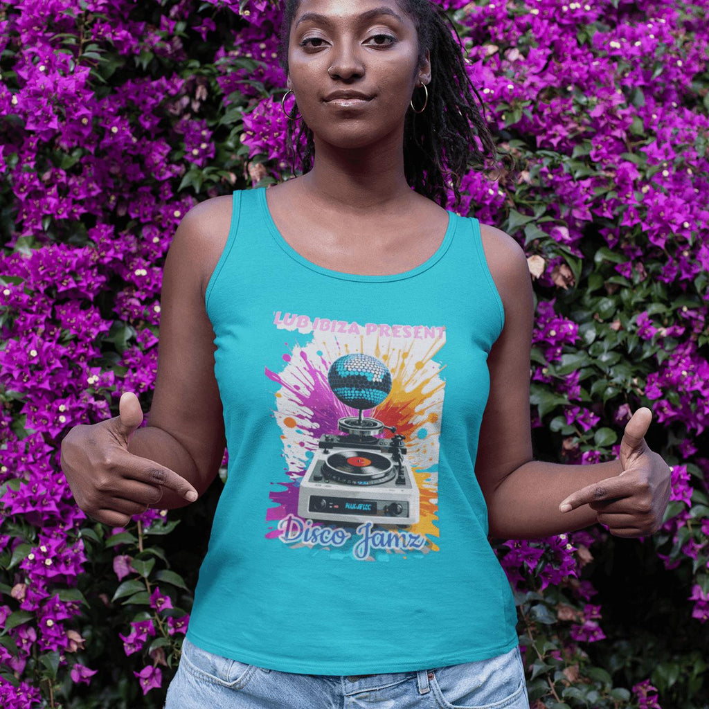 Ibiza Disco Jams Vintage Tank Top | Artists' Armory