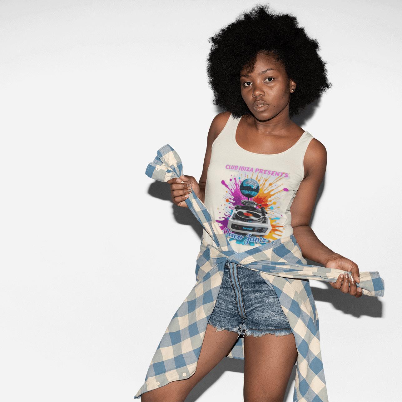 Ibiza Disco Jams Vintage Tank Top | Artists' Armory