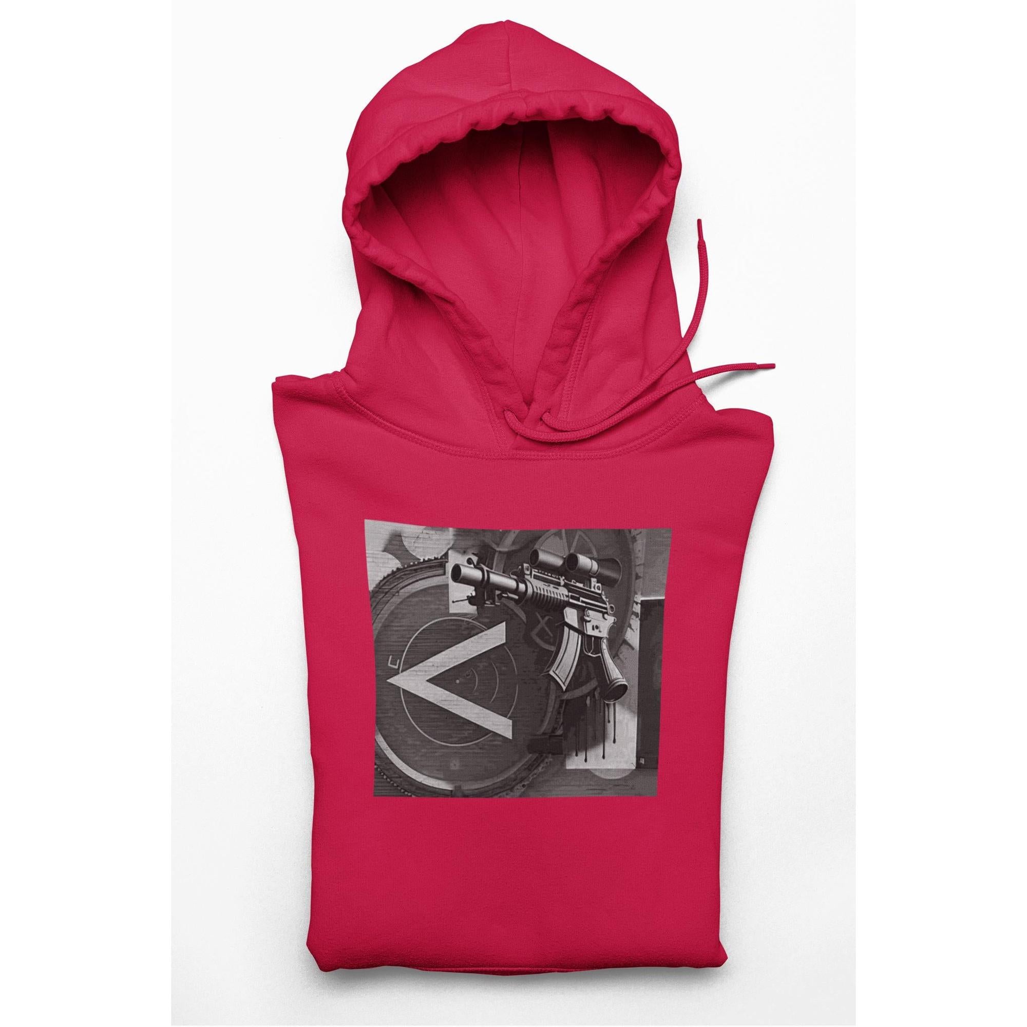 Machine Gun As Art Hoodie – Noir | Artists’ Armory
