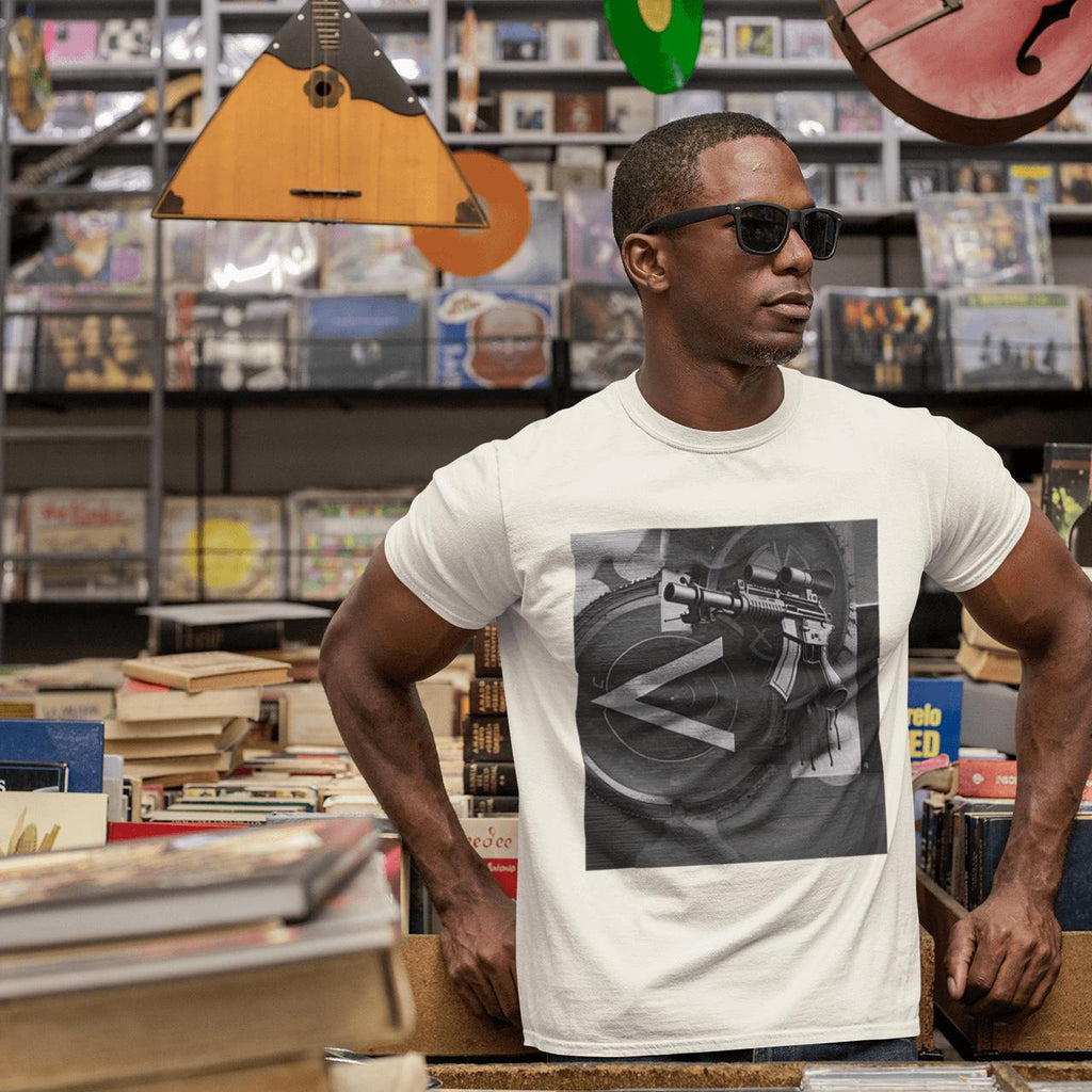 Machine Gun As Art Original Graphic Tee | Artists’ Armory