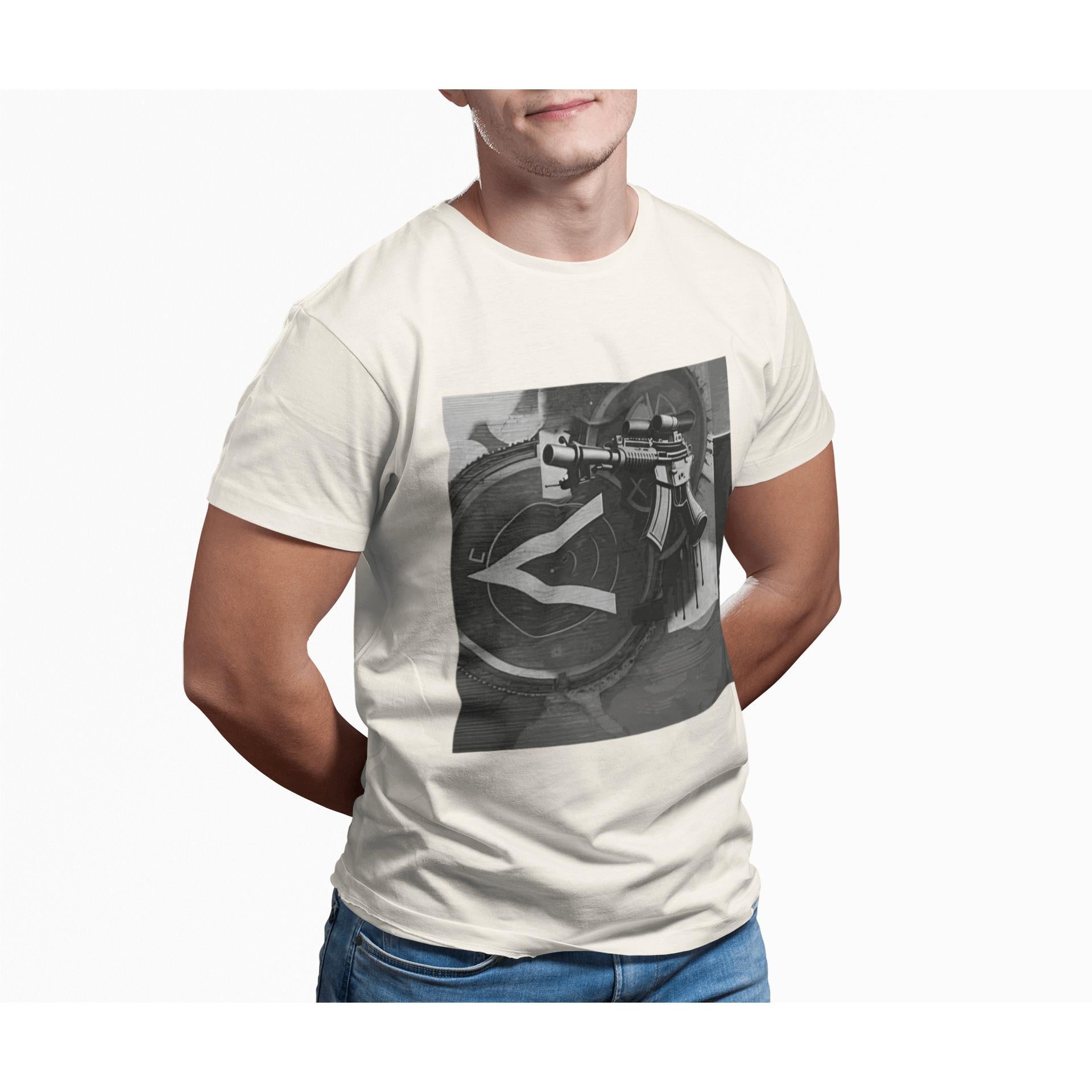 Machine Gun As Art Original Graphic Tee | Artists’ Armory