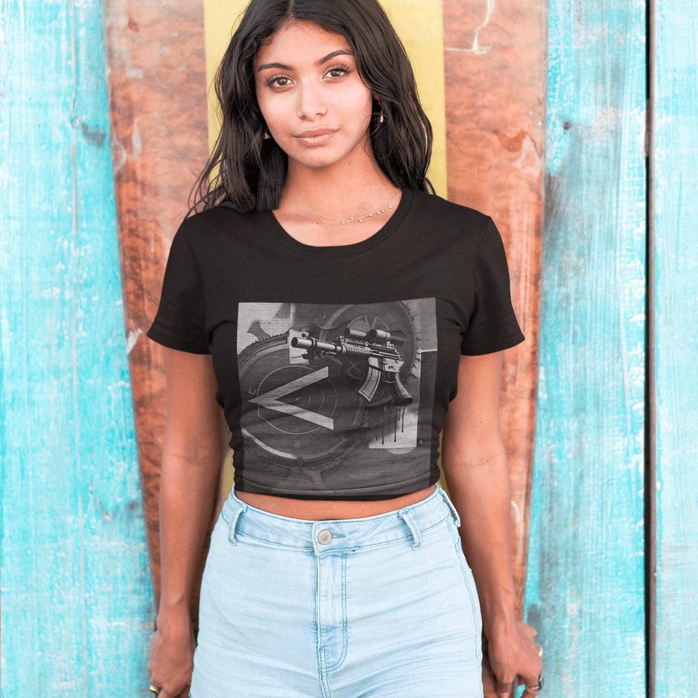 Machine Gun As Art Original Graphic Tee | Artists’ Armory
