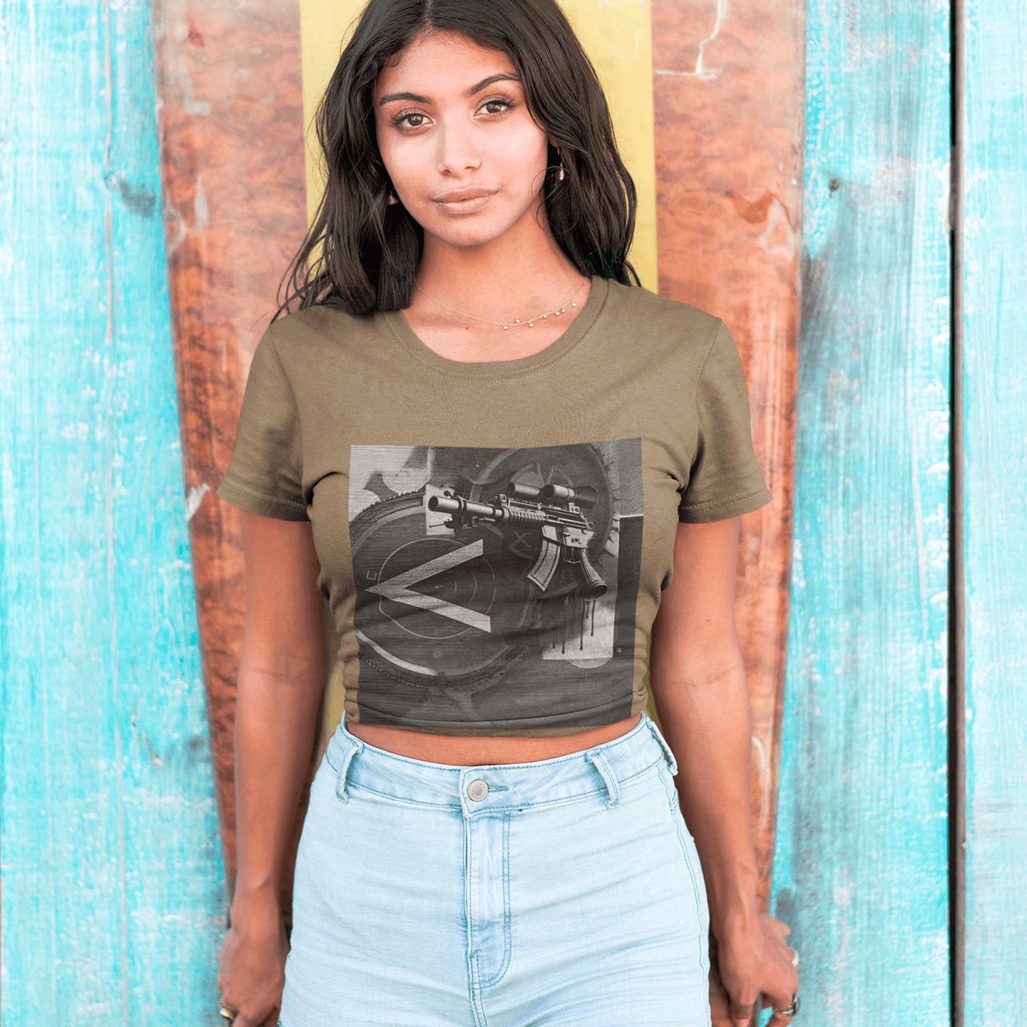 Machine Gun As Art Original Graphic Tee | Artists’ Armory