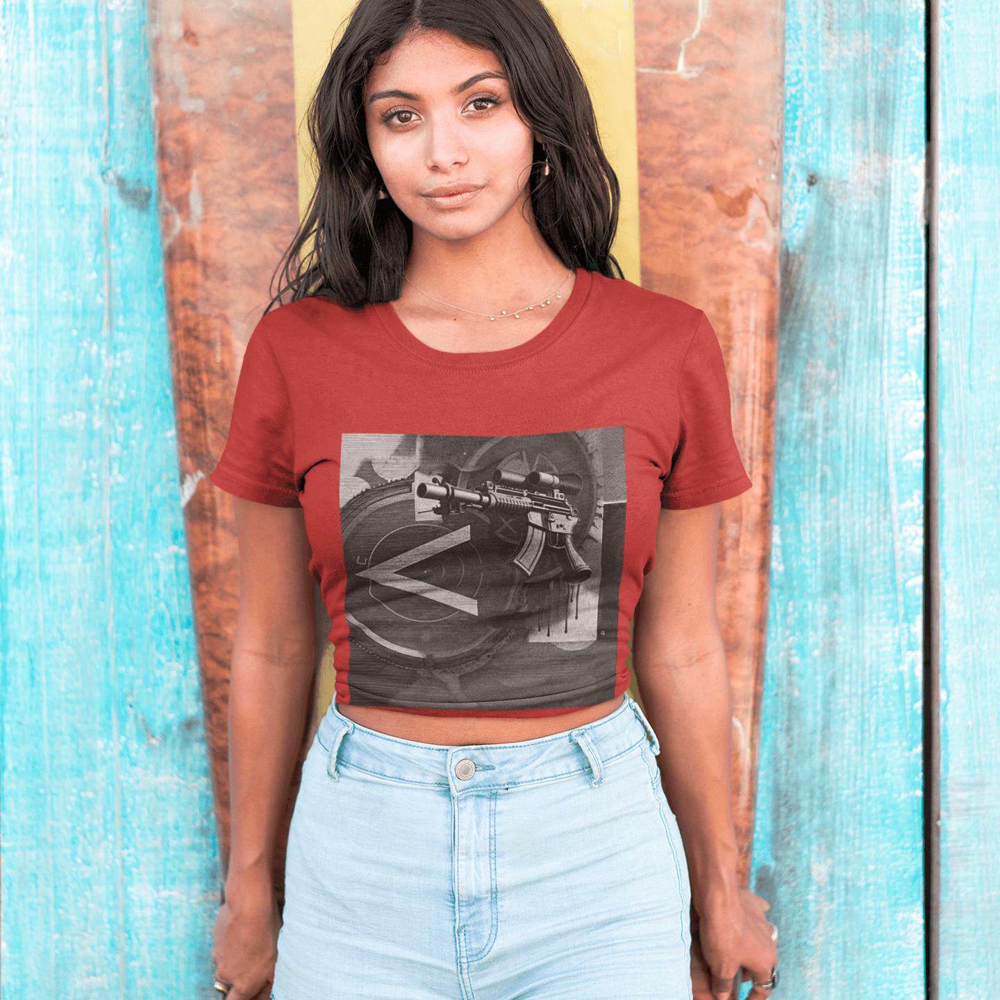 Machine Gun As Art Original Graphic Tee | Artists’ Armory