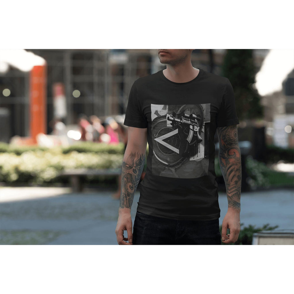 Machine Gun As Art Original Graphic Tee | Artists’ Armory