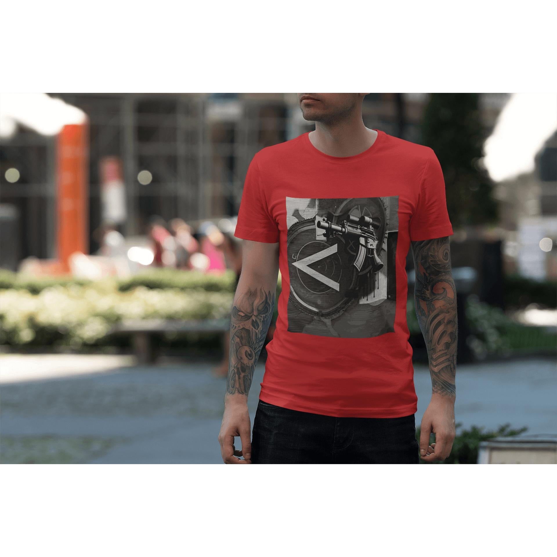 Machine Gun As Art Original Graphic Tee | Artists’ Armory