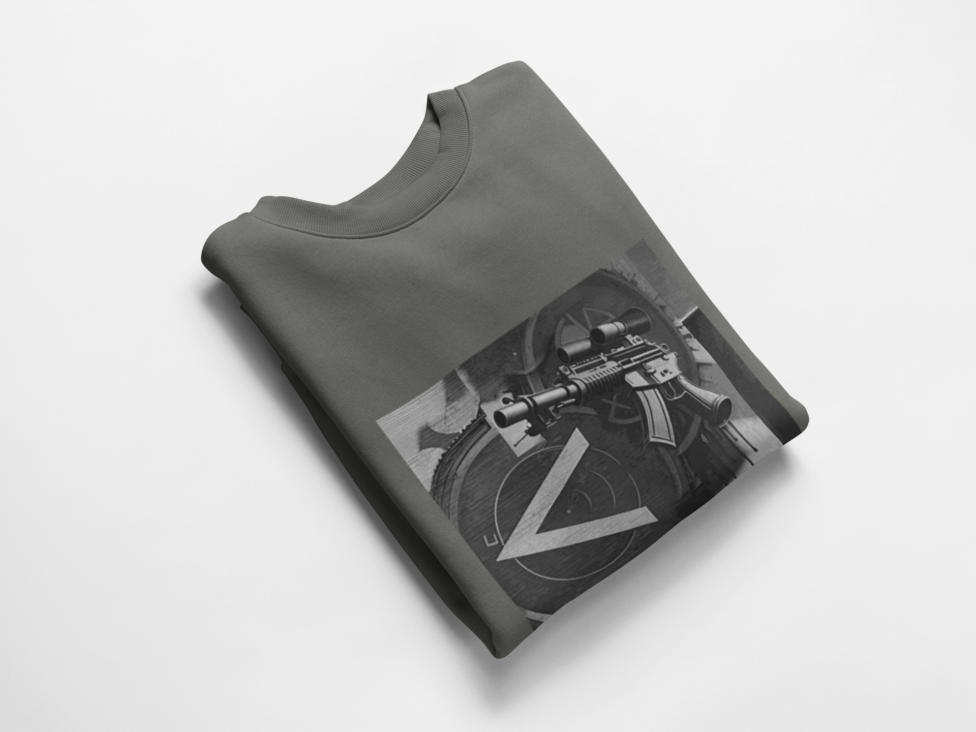 Machine Gun As Art Sweatshirt | Artists' Armory