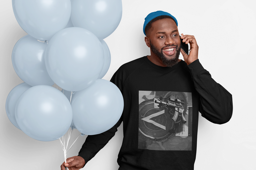 Machine Gun As Art Sweatshirt | Artists' Armory