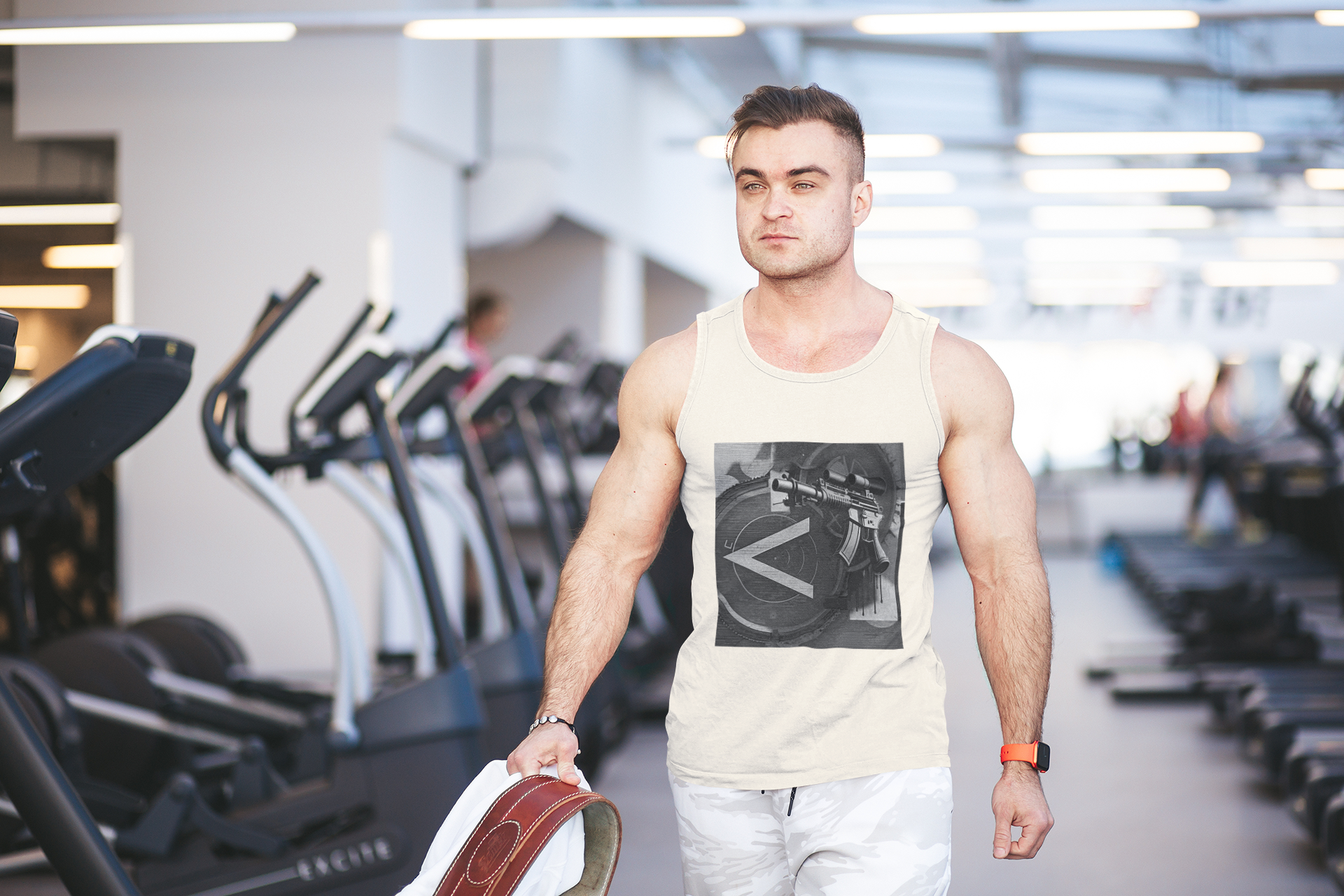 Machine Gun as Art Tank Top | Artists' Armory