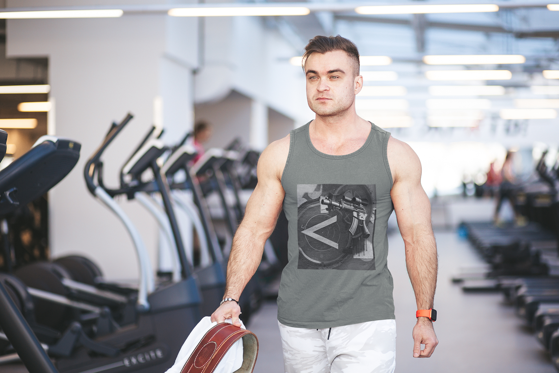 Machine Gun as Art Tank Top | Artists' Armory
