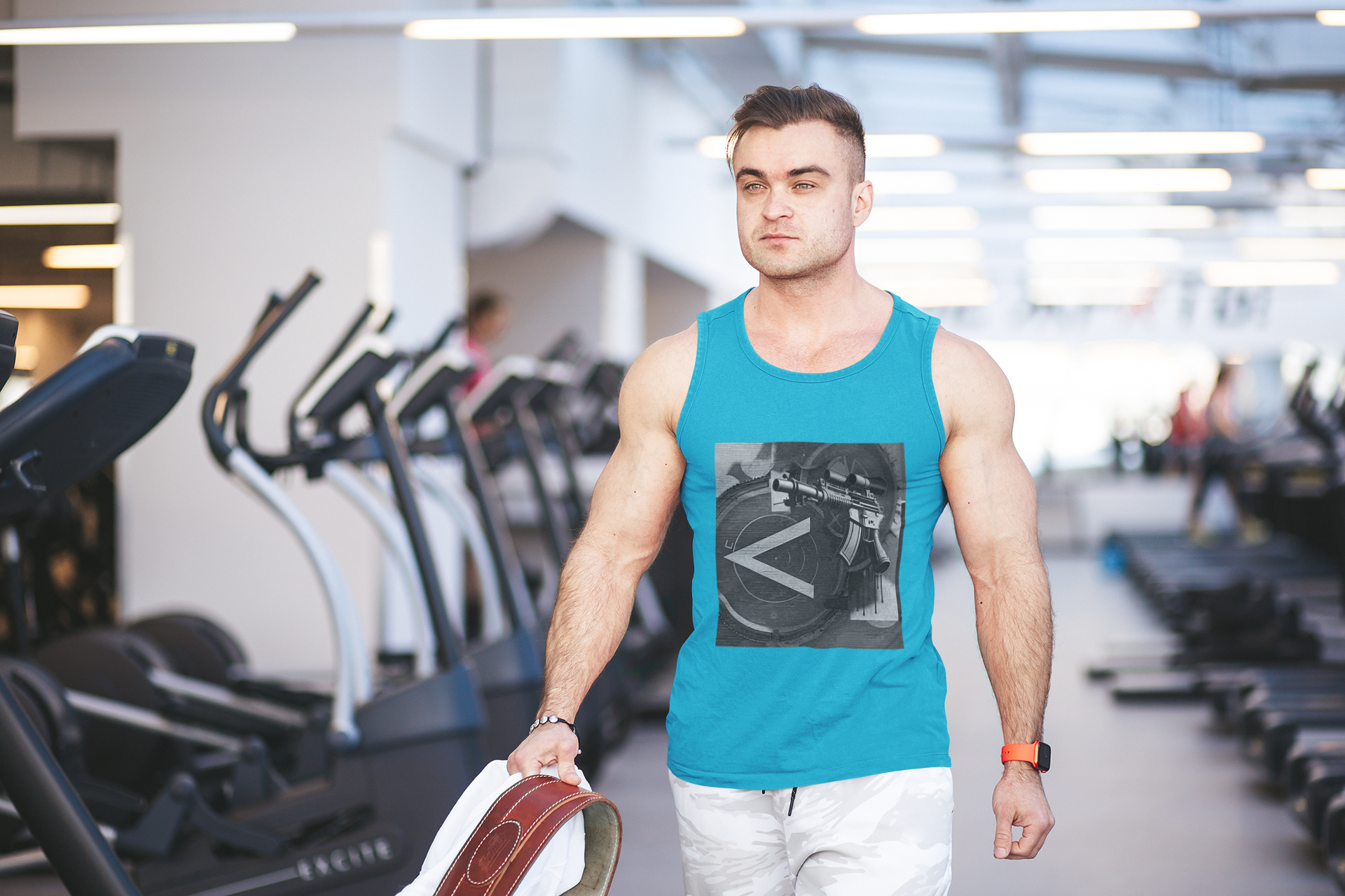 Machine Gun as Art Tank Top | Artists' Armory