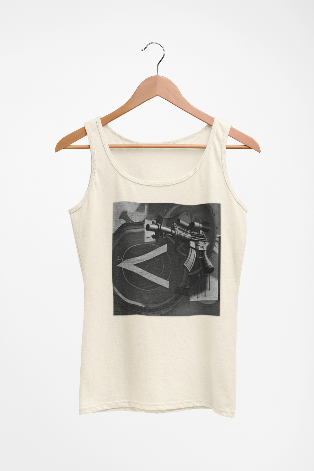 Machine Gun as Art Tank Top | Artists' Armory