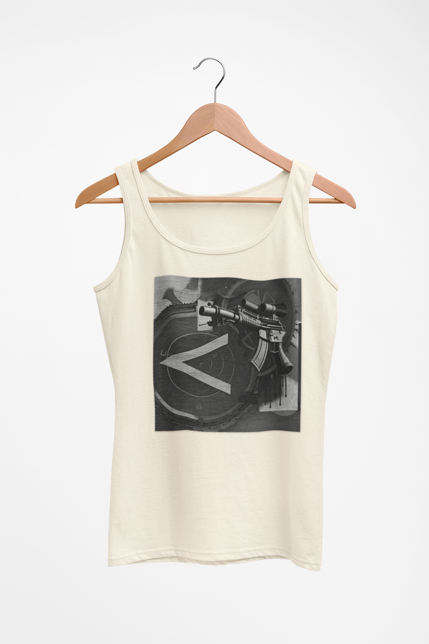 Machine Gun as Art Tank Top | Artists' Armory