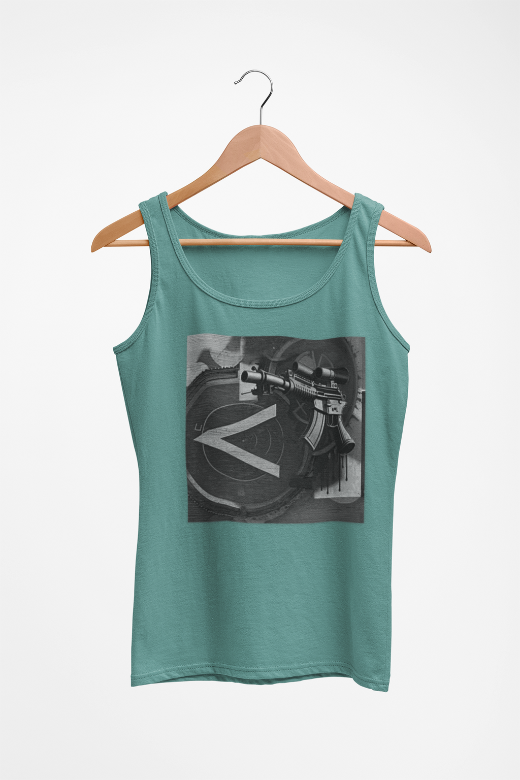 Machine Gun as Art Tank Top | Artists' Armory