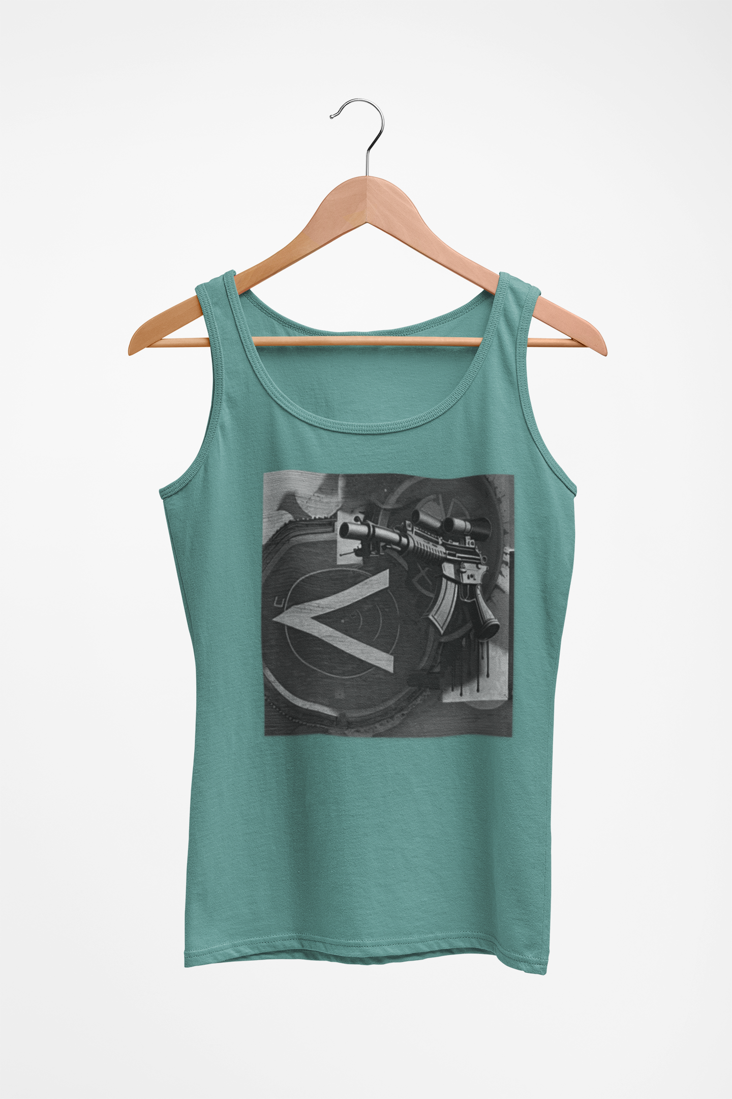 Machine Gun as Art Tank Top | Artists' Armory