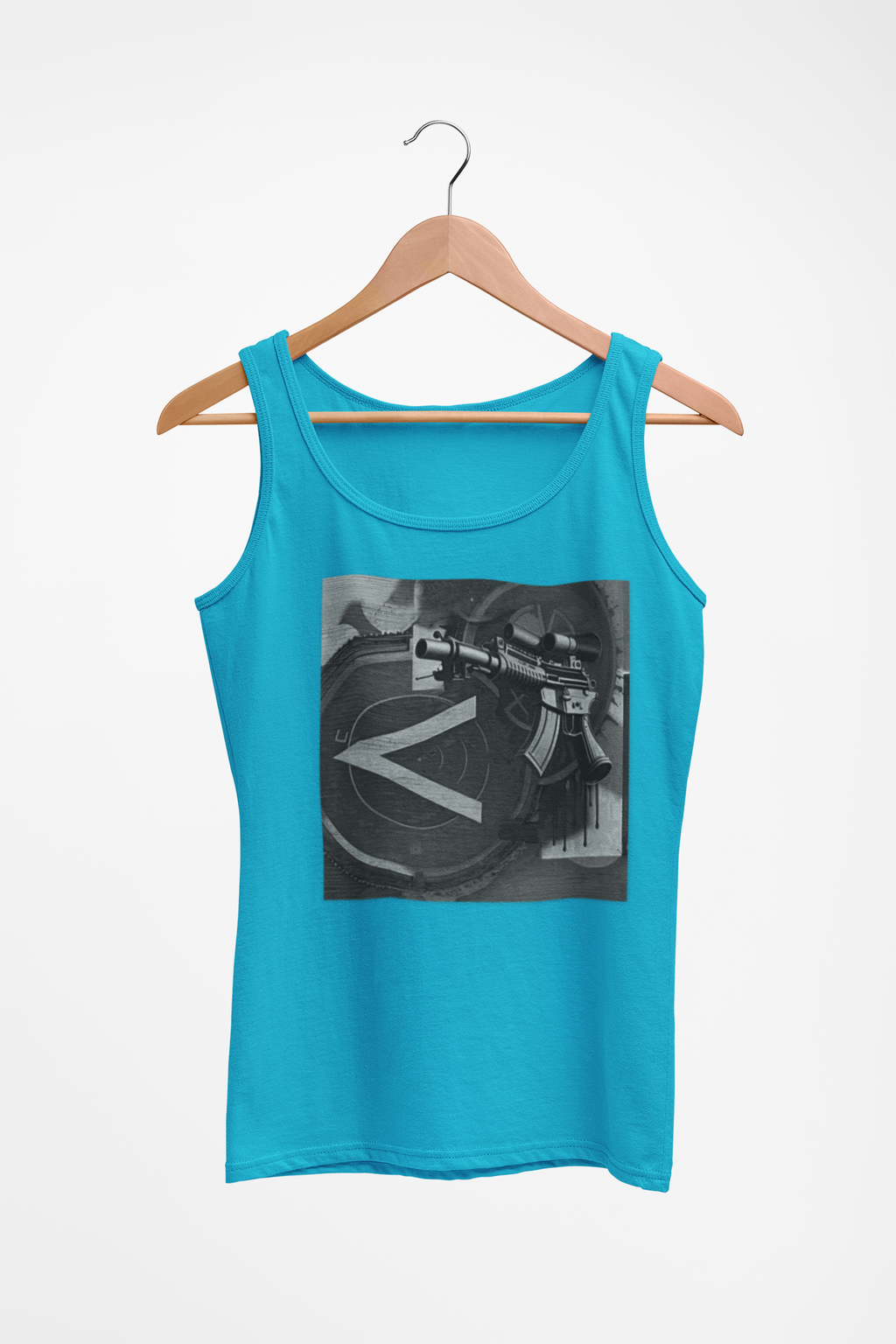 Machine Gun as Art Tank Top | Artists' Armory