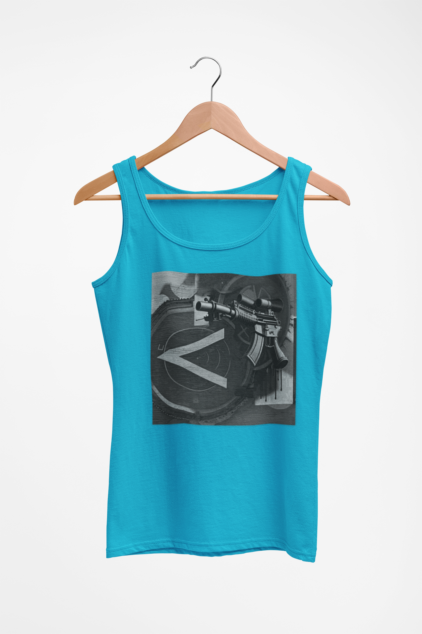 Machine Gun as Art Tank Top | Artists' Armory