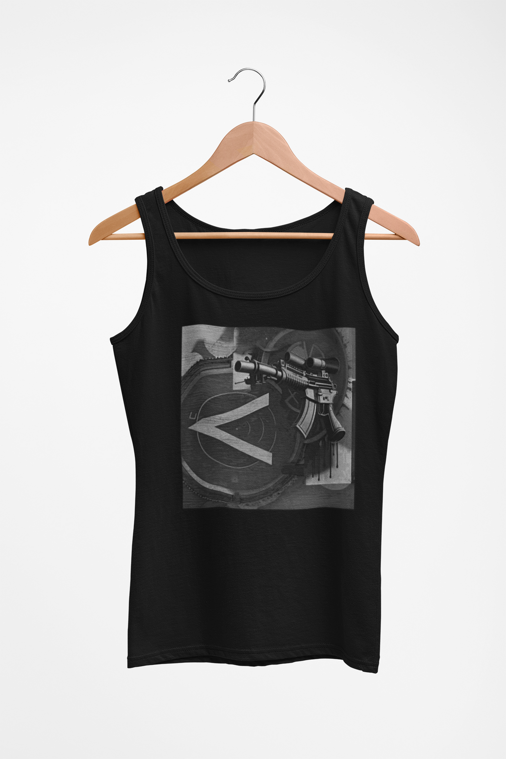 Machine Gun as Art Tank Top | Artists' Armory