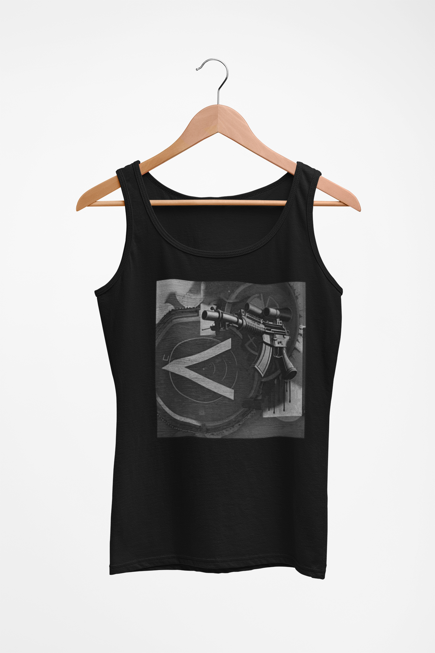 Machine Gun as Art Tank Top | Artists' Armory