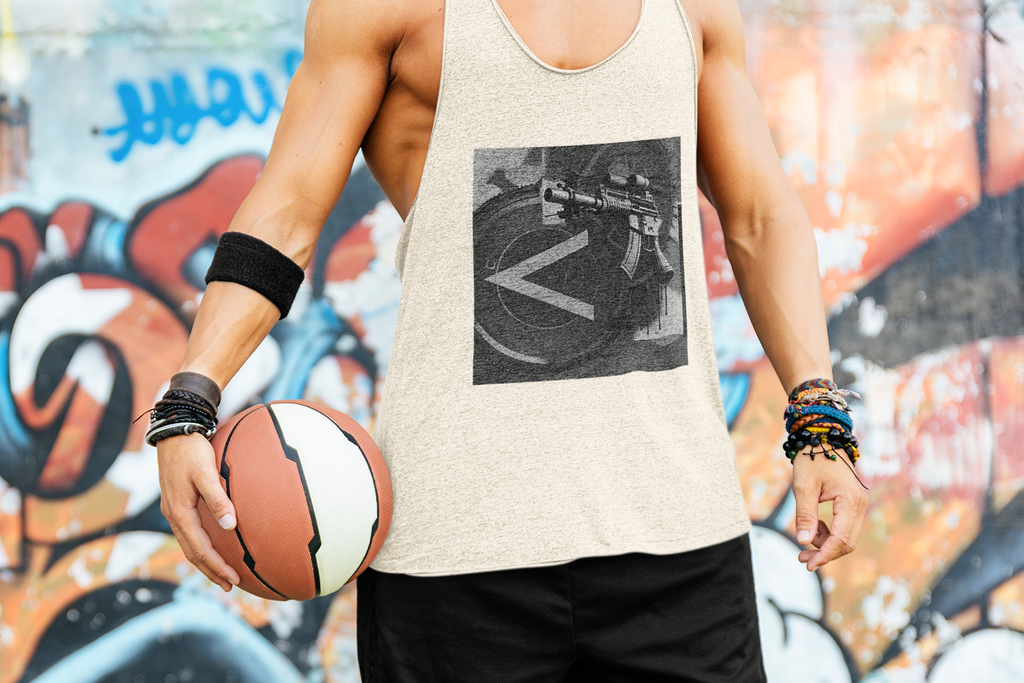 Machine Gun as Art Tank Top | Artists' Armory